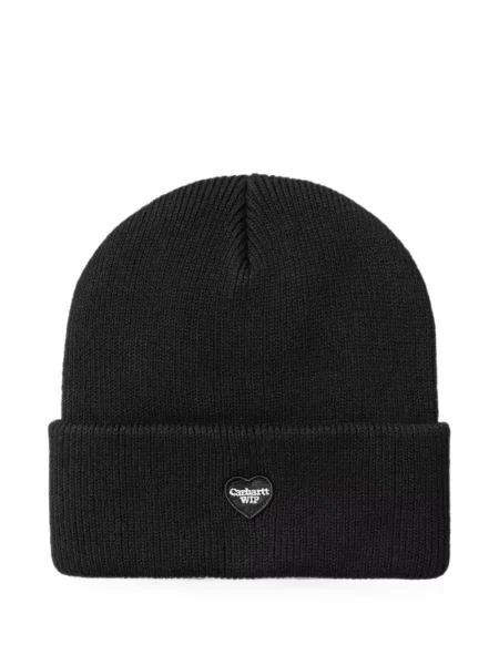 Căciulă Carhartt Wip cu motiv cu inimi negru