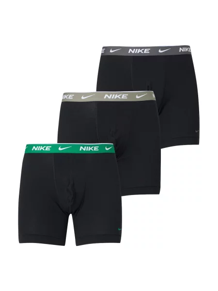NIKE Underwear Boxeri bej / gri / verde negru