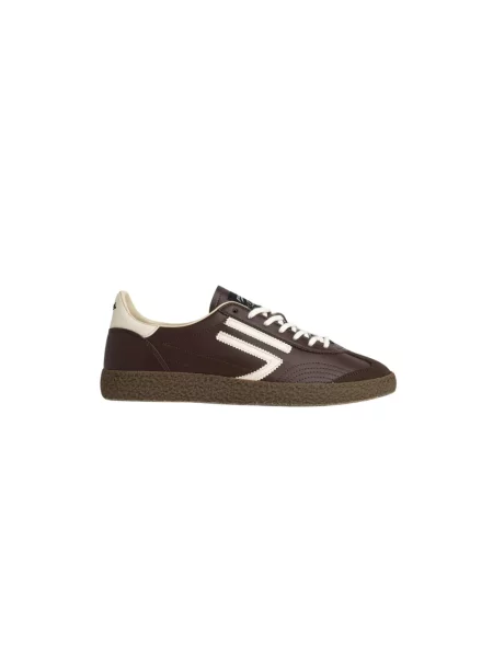Sneakersy Puraai skórzane czerwone
