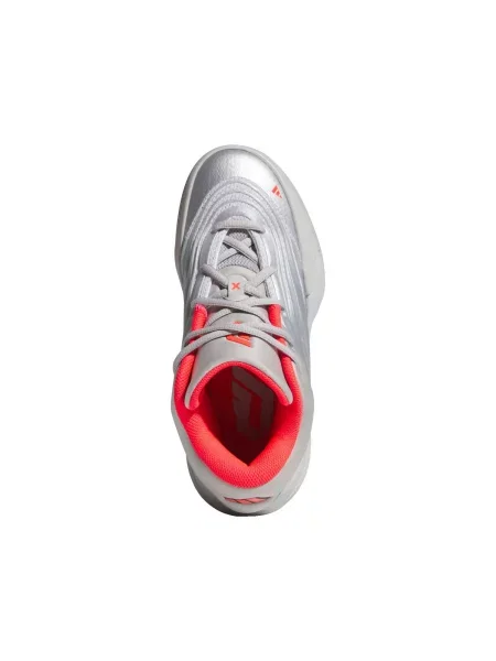 Basketbalové topánky adidas Dame X Biela sivá