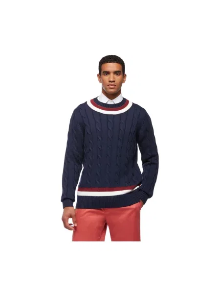 Sweter Brooks Brothers niebieski