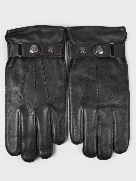 Рукавички Armani Exchange чорні