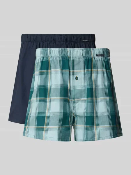 Bokserki o kroju regular fit z czystej bawełny w zestawie 2 szt. Schiesser