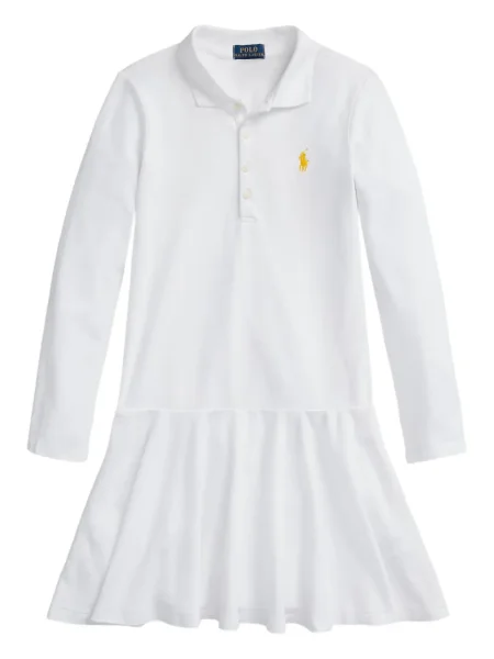Sukienka dziecięca Polo Ralph Lauren biała