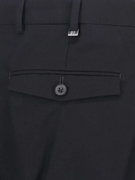 Pantaloni Pt Torino plisate negru