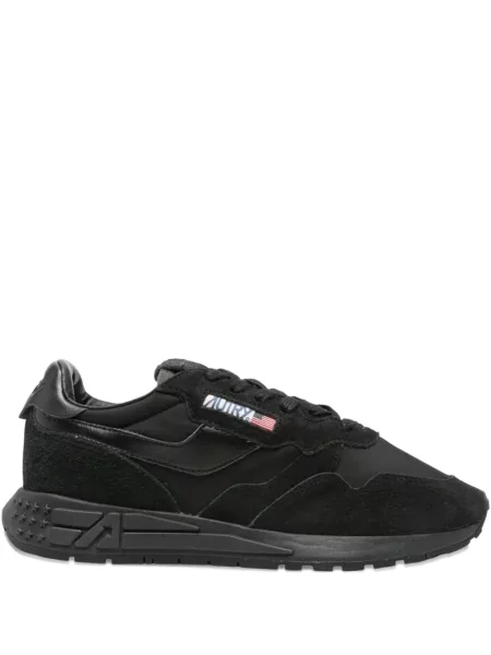 Sneakerși Autry din piele de căprioară negru