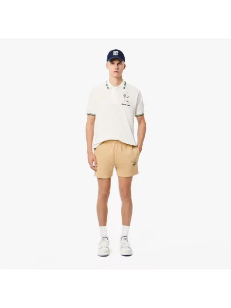 Шорты Lacoste бежевые