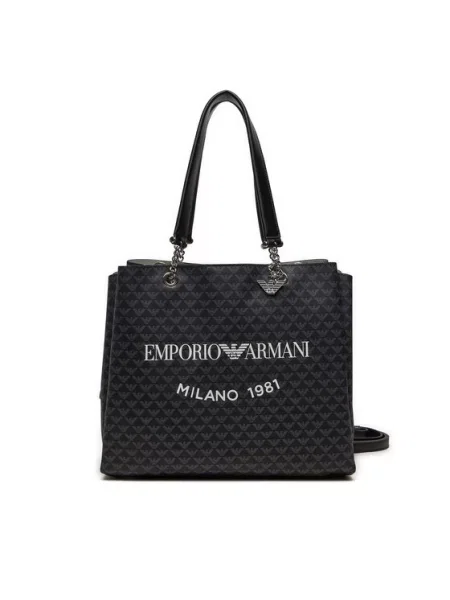 Ročna torba Emporio Armani črna