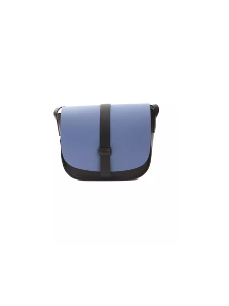 Torebka crossbody Pompei Donatella skórzana biznesowa niebieska