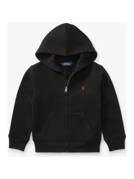 Bluza z kapturem Ralph Lauren felpa czysty czerwony dziecięce 5 czarny