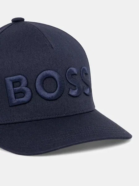 Кепка Boss с аппликацией черная
