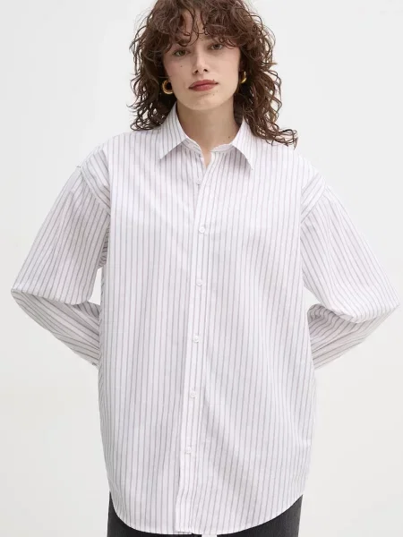 Filippa K camasa din femei cu guler clasic relaxed alb