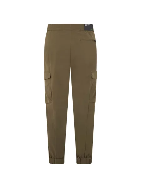 Pantaloni cargo Boss conici verde