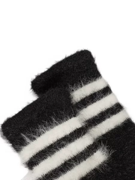 Mănuși Y-3 cu broderie negru
