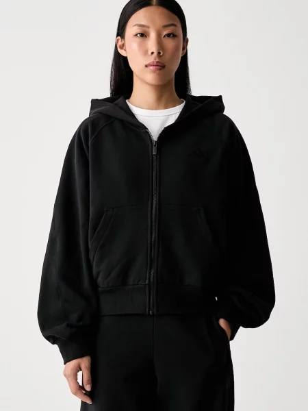 Adidas hanorac cu glugă pentru femei din negru