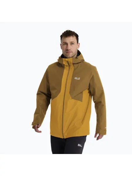 Geacă pentru bărbați Jack Wolfskin Stonetrail burly yellow jw galben