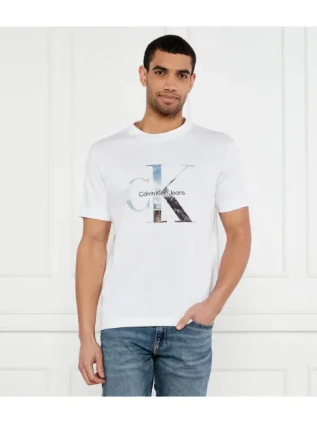 Calvin Klein Jeans Tricou alb
