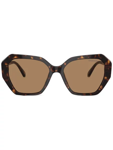 Ochelari de soare Swarovski de cristal maro