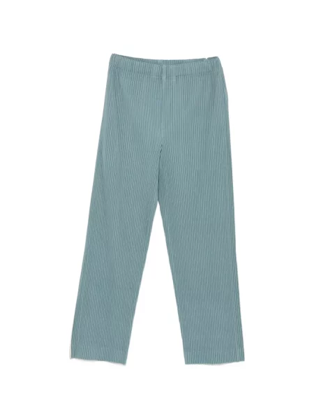 Pantaloni Homme Plisse Issey Miyake cu dungi albastru