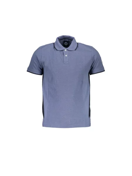 Polo North Sails z krótkim rękawem niebieskie