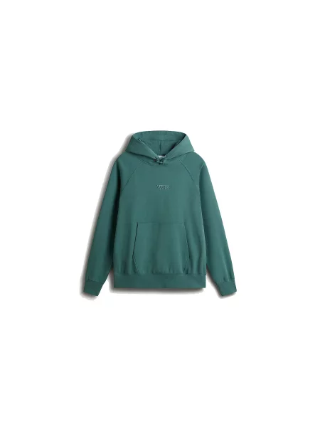 Vans Premium Hoodie Fleece Silver Pine Mężczyźni Bluzy i bluzy z kapturem Vans Size: S zielony