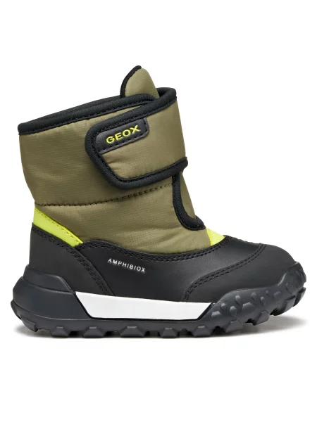 Geox Škornji za sneg B Trekkyup B Abx S khaki