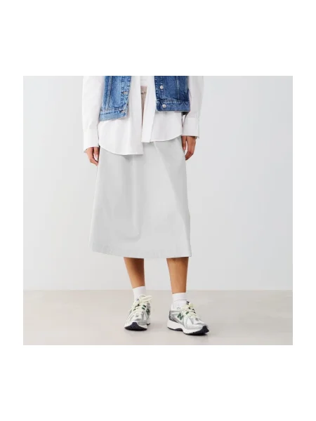 New Balance Midi sukňa sivá