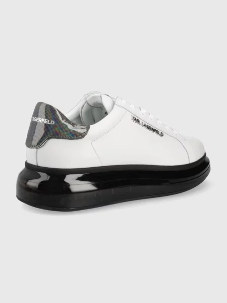 Karl Lagerfeld buty skórzane KAPRI KUSHION biały