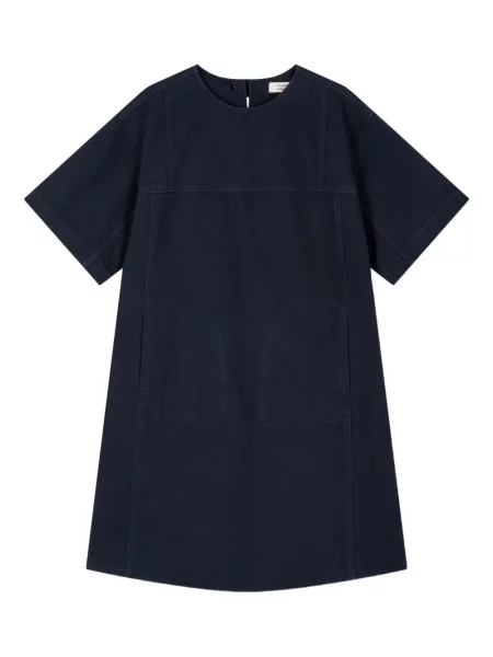 Rochie Studio Tomboy din țesătură twill de costum albastru