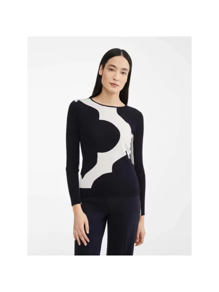 Sweter Max Mara niebieski