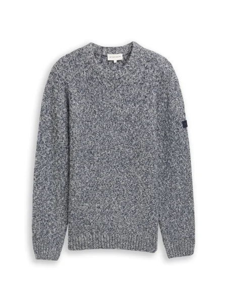 TOM TAILOR Pulover bleumarin