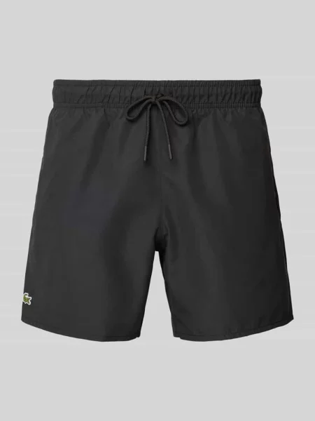 Kąpielówki Lacoste czerwone