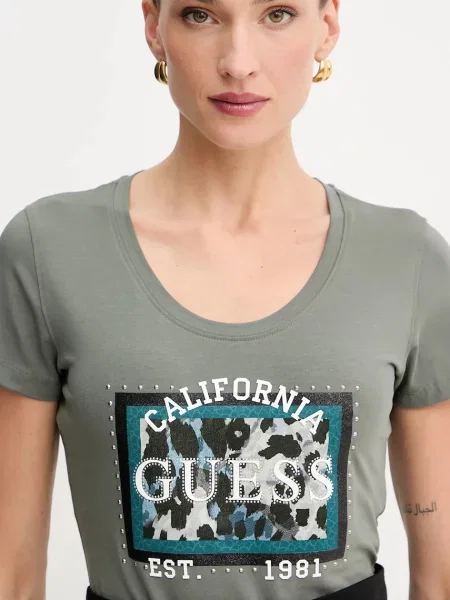 Футболка Guess зеленая