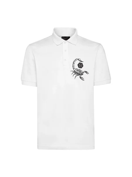 Koszulka polo Philipp Plein biała