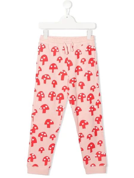 Joggery dziecięce Stella Mccartney różowe