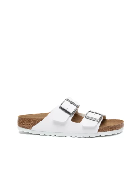 Klapki BIRKENSTOCK Arizona BF Narrow white białe