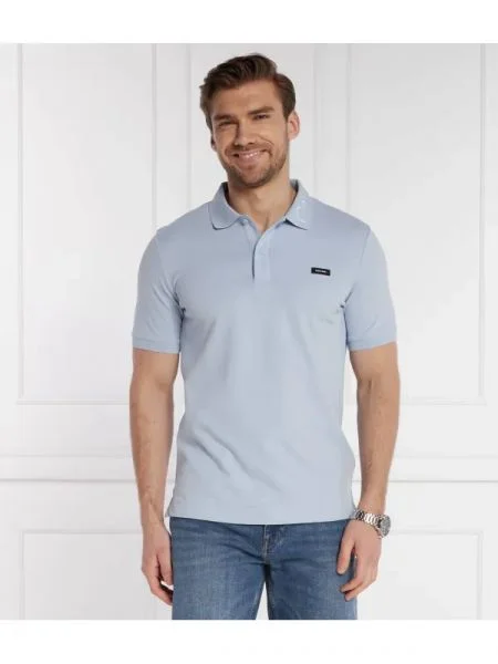 Calvin Klein Polo | pique albastru
