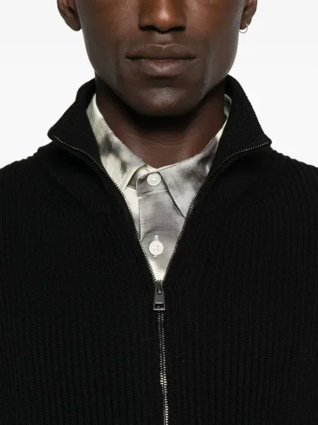 Cardigan Roberto Collina de lână negru