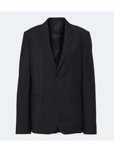 Sacou Fendi de lână negru
