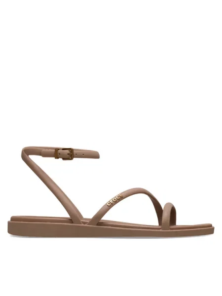 Σανδάλια Crocs Miami Ankle Strap Sandal Σκούρο μπεζ