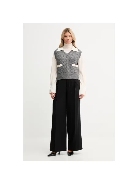 Sweter Fracomina szary