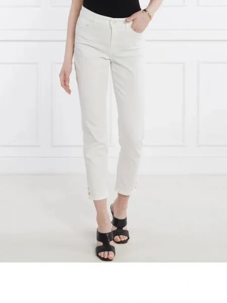 Marc Cain Blugi jeans | regular waist alb