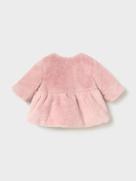 Mayoral Newborn пальто зі штучного хутра для немовлят