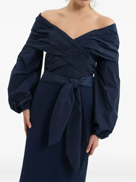 Rochie Rebecca Vallance cu funde albastru