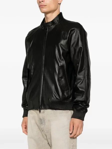 Geanta de piele Dsquared2 negru