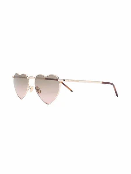 Sluneční brýle Saint Laurent Eyewear s přechodem barev zlaté