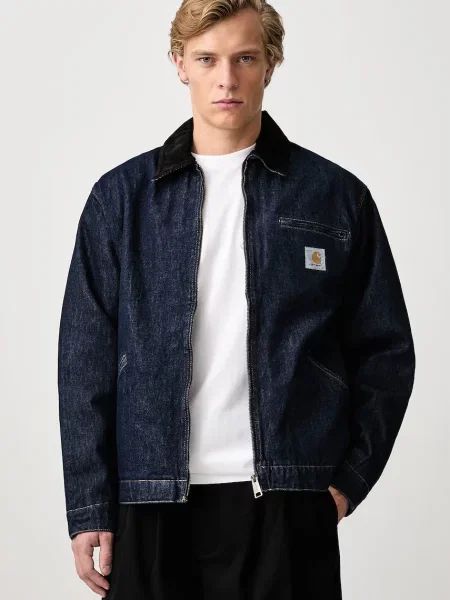 Carhartt WIP OG Detroit Jacket jachetă scurtă din denim pentru bărbați