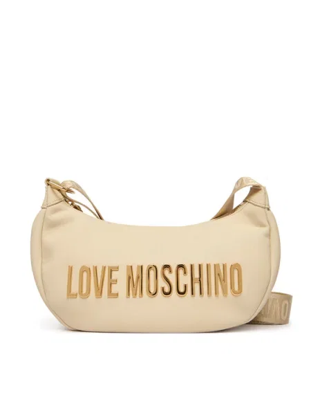 Rankinė LOVE MOSCHINO Balta smėlinė