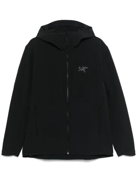 Geacă Arc'teryx cu glugă negru