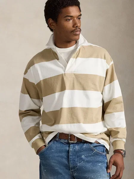 Tricou mânecă lungă Polo Ralph Lauren din jerseu